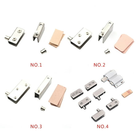MING-MCZ Easy to Replace Glass Door Room Bath Clip Eyes Hinge Glass Door Room Bath Hinge Glass Door Bathroom Hinge Silent